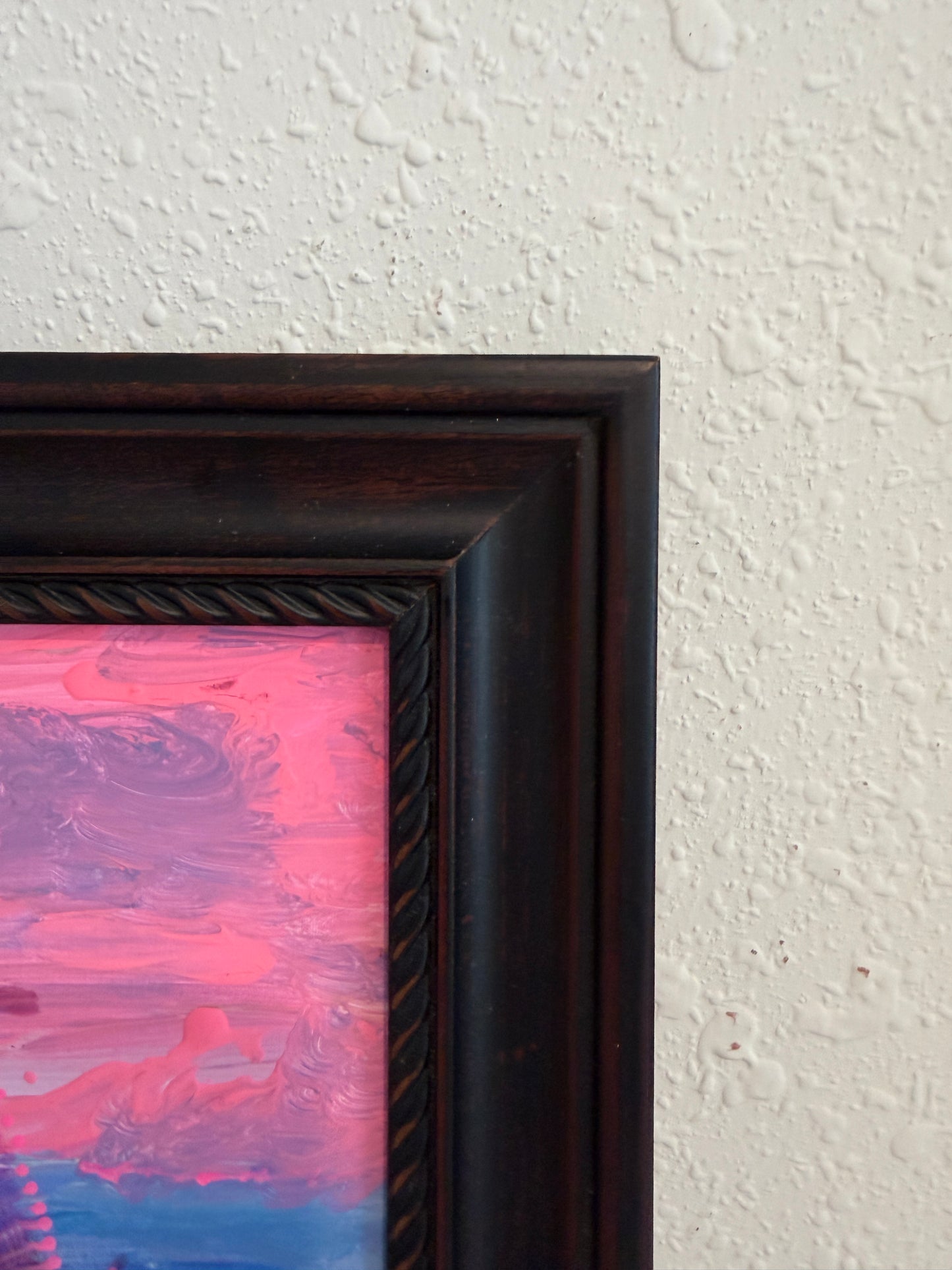 “Pin Dream” by Serg Graff Original Painting, Pink Sailboat Seascape, Coastal Art