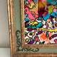 Serg Graff "Find Mr. Squiggle" Abstract Acrylic Painting Framed Outsider Art COA