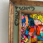 Serg Graff "Find Mr. Squiggle" Abstract Acrylic Painting Framed Outsider Art COA