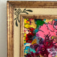 Serg Graff "The Relatives" Abstract Acrylic Painting Framed Outsider Art COA
