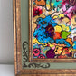 Serg Graff "Pets" Abstract Acrylic Painting Framed Outsider Art COA