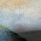 Vintage Impressionist Landscape Oil Painting Floral Meadow Countryside Scene