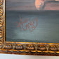Signed Oil Painting of Three Cats, Cat Lover Wall Art, Framed Feline Portrait