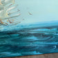 Listed Artist Hewett Jackson Original Oil Painting | Tall Ship Seascape | Large