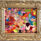 Serg Graff "Color Synapse" Abstract Painting Acrylic on Canvas Framed Art, COA