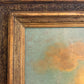 Antique European Romantic Lakeside Landscape with Windmill, attr. to H. Volpini