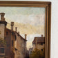 Antique 1913 Venetian/Italian School Canal Scene V. Campiniz Figures Landscape