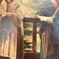 Antique 1913 Venetian/Italian School Canal Scene V. Campiniz Figures Landscape