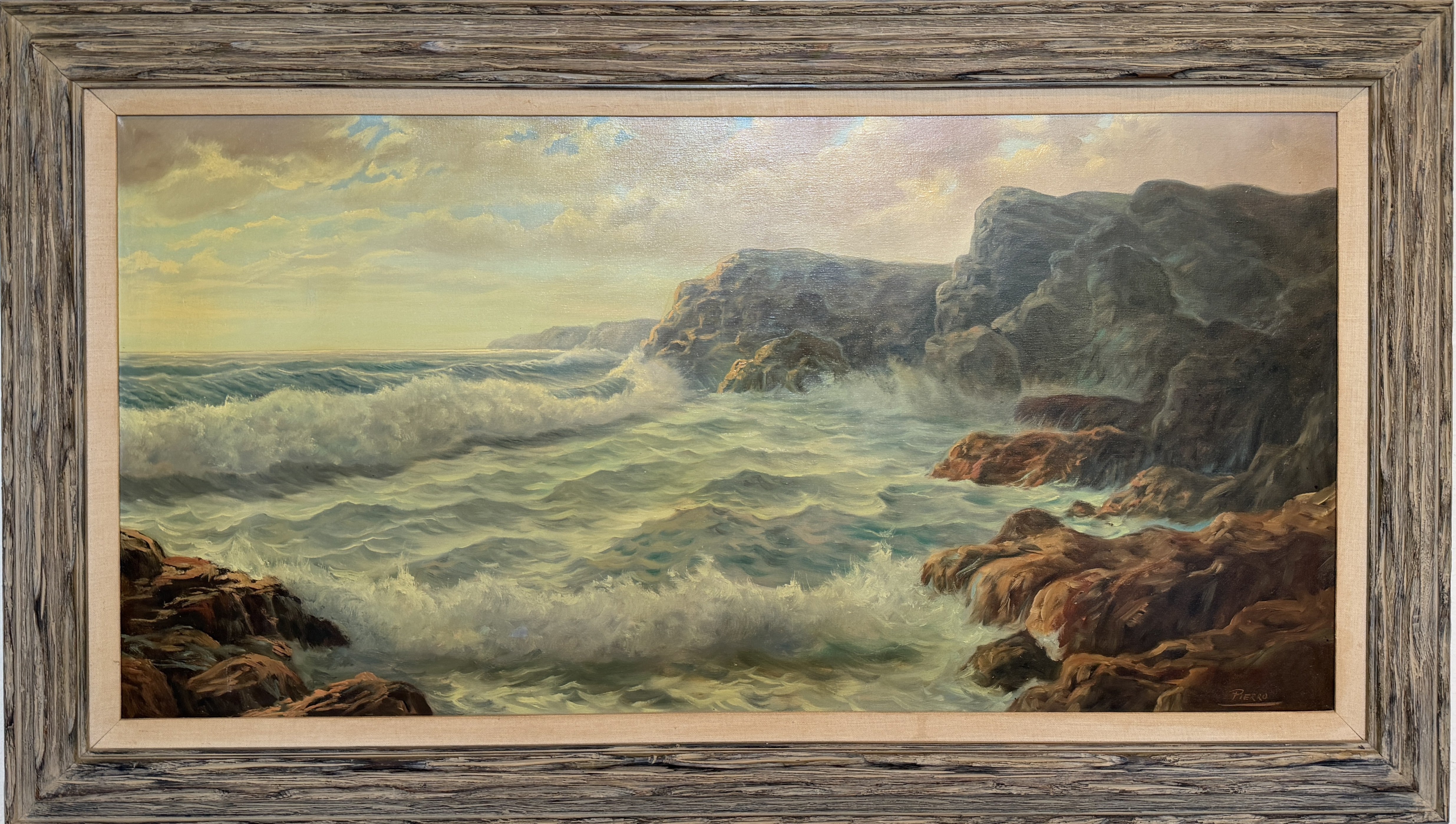 アンヌ・マリー　水彩画 「古い鉄柵II 」 Vintage Paintings | Timeless Art from the Mid-20th Century