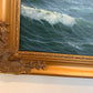 Gerhard Lukas Larsen (German 1911-1965) Oil canvas Vintage, Maritime, Seascape