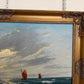 Gerhard Lukas Larsen (German 1911-1965) Oil canvas Vintage, Maritime, Seascape