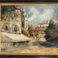 Carl Johan Allan Åsberg (1907-1952) Swedish Oil Painting Paris Street Scene