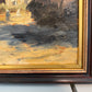 Carl Johan Allan Åsberg (1907-1952) Swedish Oil Painting Paris Street Scene
