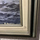 Boren Original oil painting on canvas, seascape, Sailing ship on the Sea, Framed