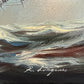 Renato Longanesi - Original Vintage Oil Painting Clipper Ship Stormy Sea Framed