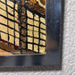 One-of-a-kind Painting on Board , Titled "Hungry Giraffe" by Serg Graff, COA