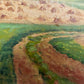 Henrik Gamst Jespersen (1853-1936) Danish Antique Harvest Landscape Oil Painting