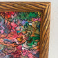 Serg Graff "Wonder Tangle=II" Abstract Acrylic Painting Framed Outsider Art COA