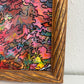 Serg Graff "Wonder Tangle=II" Abstract Acrylic Painting Framed Outsider Art COA