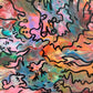 Serg Graff "Wonder Tangle=II" Abstract Acrylic Painting Framed Outsider Art COA