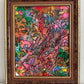 Serg Graff "Wonder Tangle=I" Abstract Acrylic Painting Framed Outsider Art COA (Copy)