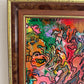 Serg Graff "Wonder Tangle=I" Abstract Acrylic Painting Framed Outsider Art COA (Copy)