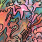 Serg Graff "Wonder Tangle=I" Abstract Acrylic Painting Framed Outsider Art COA (Copy)