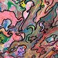 Serg Graff "Wonder Tangle=I" Abstract Acrylic Painting Framed Outsider Art COA (Copy)