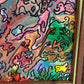 Serg Graff "Wonder Tangle=I" Abstract Acrylic Painting Framed Outsider Art COA (Copy)