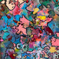 Serg Graff "The Beauty" Abstract Acrylic Painting Framed Outsider Art COA