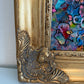 Serg Graff "The Beauty" Abstract Acrylic Painting Framed Outsider Art COA