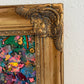 Serg Graff "The Beauty" Abstract Acrylic Painting Framed Outsider Art COA