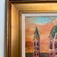 Original Oil Painting on canvas – “Mainz Cathedral” by Rogov V.A., 2006, Framed