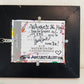 Serg Graff "Where's Mr Man" Abstract Acrylic Painting Framed Outsider Art COA