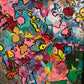 Serg Graff "Gallop, Little Horse!" Abstract Painting Framed Outsider Art COA