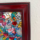 Serg Graff "Gallop, Little Horse!" Abstract Painting Framed Outsider Art COA