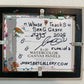 Serg Graff "Whose Tracks" Abstract Painting Framed Outsider Art COA