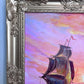 "The Flying Dutchman" – Original Oil Painting on canvas, Seascape by Serg Graff
