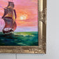 "The Flying Dutchman" – Original Oil Painting on canvas, Seascape by Serg Graff
