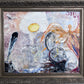 Large Original Abstract Painting on Canvas by Serg Graff "Wings of Light", COA
