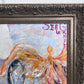 Large Original Abstract Painting on Canvas by Serg Graff "Wings of Light", COA