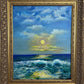 Seascape by Max Shekhter (b. 1938) – Original American Oil Painting on canvas
