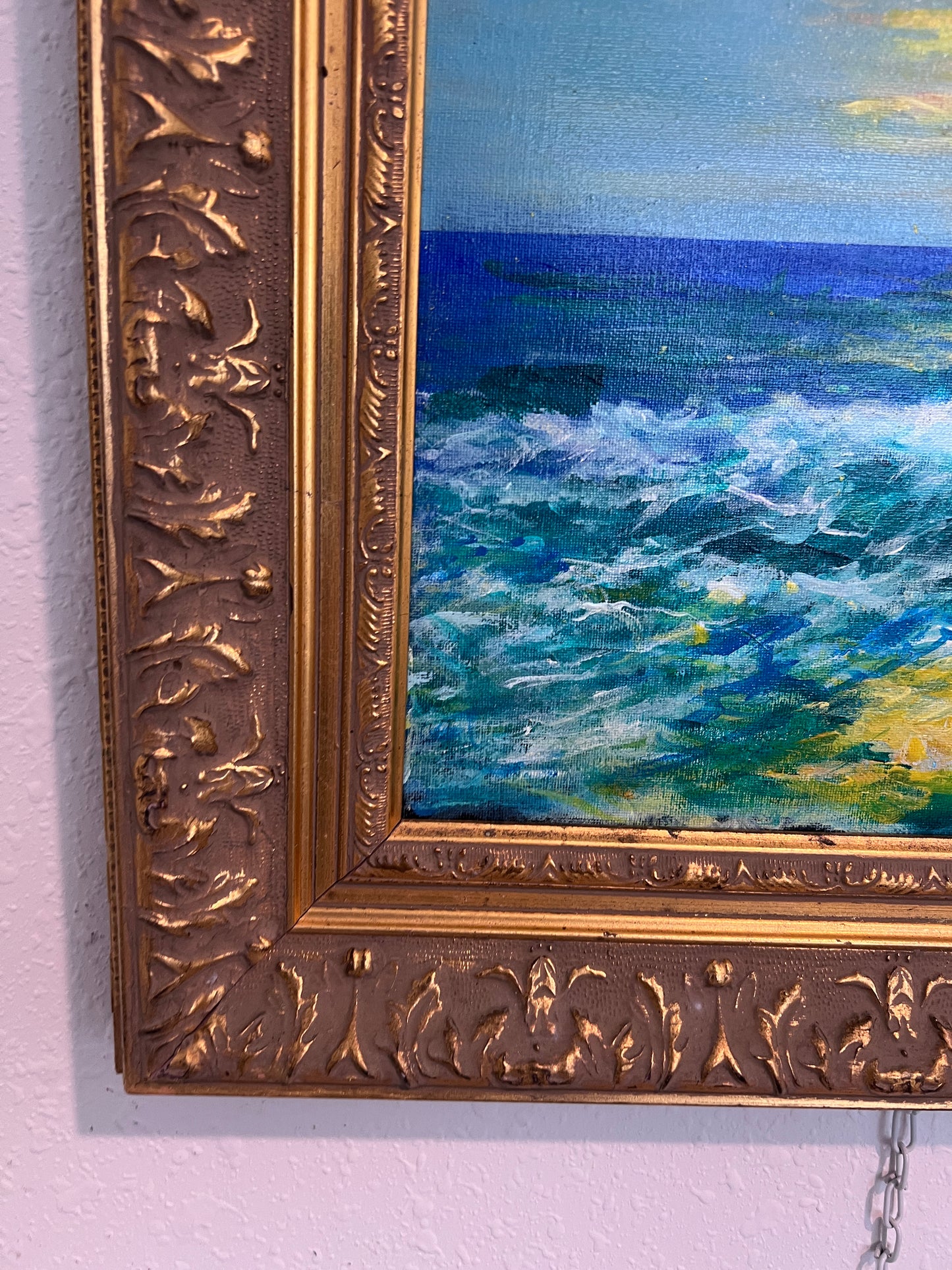 Seascape by Max Shekhter (b. 1938) – Original American Oil Painting on canvas