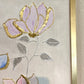 "Whispers in Bloom" – Mixed Media Textured Painting by Alena Kalen, Framed, COA