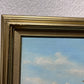 American Artist Richard Kerber Vintage oil painting on board, Seascape, Framed