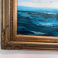 Listed Artist Hewett Jackson Original Oil Painting | Tall Ship Seascape | Framed
