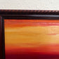 Sunset Contemplation – Original Oil Painting by Unknown Russian Artist, Portrait