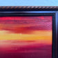 Sunset Contemplation – Original Oil Painting by Unknown Russian Artist, Portrait