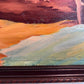 Sunset Contemplation – Original Oil Painting by Unknown Russian Artist, Portrait