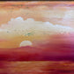 Sunset Contemplation – Original Oil Painting by Unknown Russian Artist, Portrait